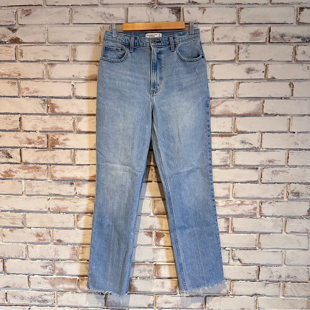 Abercrombie & Fitch 90s straight ultra high rise jeans